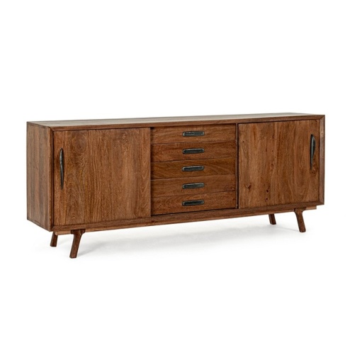 Credenza 2 ante 5 cassetti Sherman Bizzotto